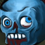 Blue Zombie Sketches